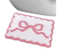 Alfombra de baño con lazos, 40 x 60 cm, , antideslizante, absorbente | Accesorios textiles para el hogar, alfombra de baño con lazos, 40 x 60 cm, suave, antideslizante, absorbente