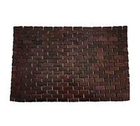 Alfombra De Baño De Bambú Natural, Tapete De Puerta De Madera Alfombra De Baño De Piso De Cocina, Alfombrillas para Ducha Y Bañera, Alfombrilla De Baño De Madera para SPA O Sauna.