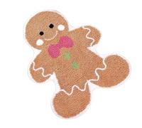 Alfombra De Baño De Navidad - Alfombra Antideslizante De Pan De Especias, Estera De Cocina De Vacaciones | Alfombra De Baño Felpudos Para Interior Dormitorio Puerta De Entrada Pasillo Decoración De