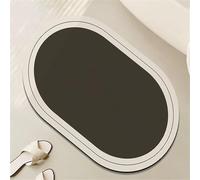 Alfombra de Baño de Piedra Antideslizante 160x230cm Alfombrilla Diatomita Suave Lavable, Súper Absorbente Alfombra Baño Ducha Bañera Secado Rápido, Lavable Stone Bath Mat, Alfombras Geometric 5-1000