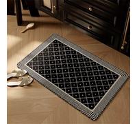 Alfombra de Baño de Piedra Antideslizante 70x120cm Alfombrilla Diatomita Suave Lavable, Súper Absorbente Alfombra Baño Ducha Bañera Secado Rápido, Lavable Stone Bath Mat, Alfombras Anthracite 5-1080