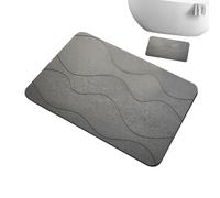 Alfombra de baño de Tierra de diatomeas - Alfombra Antideslizante de 1 Pieza para baño, Alfombra de baño | Seca Stone Ma? - Apto, Hotel y hogar, Proporciona una Fuerte absorción y Seca