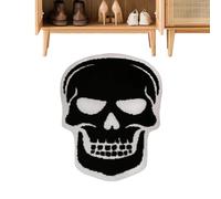 Alfombra de baño gótica | Alfombra decorativa de murciélagos | Antideslizante 40 x 60 cm para baño, dormitorio, cocina, bañera hidromasaje Halloween