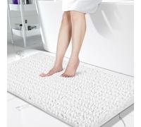 Alfombra de bao de chenille de lujo yimobra 55.1 x 24 pulgadas suaves sencillos y cmodos de gran tamao sper absorbente y gruesa que no se puede l