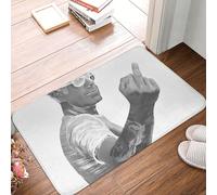 Alfombra De Bienvenida Anthony Cool Bourdain Duradera Felpudo Entrada Lavable Tapete Felpudo Entrada para Oficina Hogar Recibidor 60X40Cm