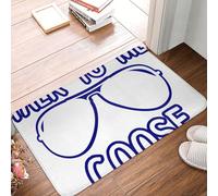 Alfombra De Bienvenida Háblame, Ganso Antideslizante Alfombra De Entrada Atrapapolvo Felpudo Entrada Casa para Cocina Baño Dormitorio 60X40Cm