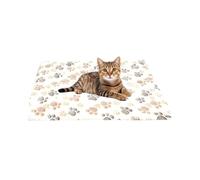 Alfombra de calefacción automática para gatos | Manta térmica para mascotas con diseño de huellas de garras - Alfombra térmica para gatos - para gatos Perros Gatitos Cachorros Interior Casa Chamb