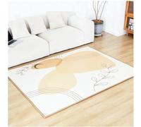 Alfombra de calefacción simple Alfombra eléctrica ajustable Temperatura ajustable Cojín calefactor portátil Alfombra eléctrica de cristal de carbono (100x150cm)