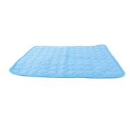 Alfombra de Cama para Perros de Verano, 24.0 X 20.0 in, Fácil de Limpiar para el Hogar y los Viajes, Material de Seda de Hielo Antideslizante Seguro
