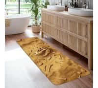Alfombra de camino de dinosaurio, con fósiles naturales de aventura, no beige, antideslizante, resistente a la decoloración, estética del hogar, para cocina, mesita de noche, entrada, pasillo
