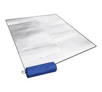 Alfombra de Campamento, Alfombra para Dormir portátil de Aluminio de 79x79 Pulgadas, Almohadilla para Dormir aislada a Prueba de Humedad para Carpa de Playa, Picnic, Senderismo, esteras de Espuma