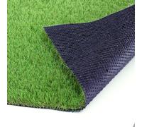 Alfombra de césped artificial para exteriores, 2 x 3,5 m, para patio, balcón, patio, césped, terraza, porche, alfombra de césped sintético para jardín