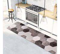 Crearreda Alfombra de Cocina de Vinilo Antideslizante y Lavable Alfombra de Cocina de Vinilo Alfombra de Cocina Antideslizante y Lavable en Vinilo 100% Made in Italy