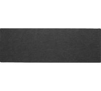 Alfombra de cocina Oku-tex, monocromática, antracita, robusta, se puede cortar a medida, antideslizante, fieltro punzonado 100% poliamida, 61 x 180 x 0,6 cm, 4010000