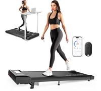 Alfombra de correr 3 en 1 alfombra de caminar reclinable con aplicación y control remoto, eléctrico Walking Pad Caminar Caminar Compacto Velocidad 1-6 km/h, cinta de correr 2.5HP alfombra de correr de