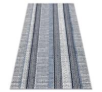 Alfombra de cuerda sisal COLOR 47276/396 Rayas blanco 160x230 cm