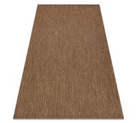 Alfombra de cuerda sisal FLAT 48663/870 Liso marrón 160x230 cm