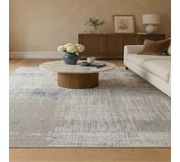 Alfombra de decoración, 80 x 150 cm, moderna abstracta gris y blanco azul, alfombra suave de pelo corto alfombra salón dormitorio sofá, área Rug for Hall Hallway