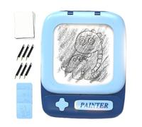 Alfombra de dibujo para niños pequeños, tabla de garabatos para | Tabla de pintura educativa frotando - Bloque de pintura Doodle, bloque de bocetos de pintura de aprendizaje para, juguete