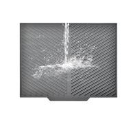 Alfombra De Drenaje De Plato: Almohadilla De Secado De Silicona Sin Deslizamiento Para Encimeras De Cocina | Estera De Plato Resistente Al Calor Para Platos | Use Para Utensilios, Cristalería Y