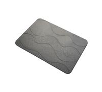 Alfombra De Ducha De Tierra | Alfombra De Baño Absorbente De Agua Seca Rápida Sin Deslizamiento Anti-otoño-Matar De Otoño | Diatom De Secado Rápido Diseño Geométrico Moderno Matt para Uso De
