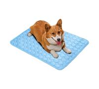 Alfombra De Enfriamiento De Perros - Alfombra De Hielo De Hielo En Interiores | Pet Summer Seda Seda De Transpirable Mats De Cama De Enfriamiento Lavable Para El Piso Kennel RV ASIENTO ASIENTO CA