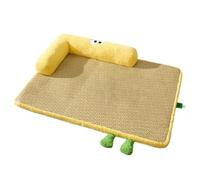 Alfombra De Enfriamiento De Perros - Almohadilla De Perrera para Perros Fresco | Superficie De Descanso Lavable Transpirable para Mascotas, Alfombra De Siesta De Verano para Uso Interno Al Air