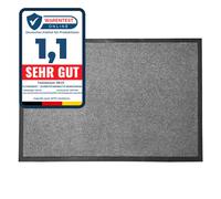 Alfombra De Entrada Alfombra Para Puerta Alfombra De Pie MONOCHROM Gris