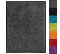 Alfombra de entrada Use&Wash - Felpudo para la puerta alfombra de limpieza a fondo pisa-puerta - alfombra de piso alfombra - para pasillo entrada área de entrada - antideslizante y lavable - en muchos