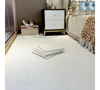 Alfombra de Espuma Afelpada de 36 Piezas, Rompecabezas, Alfombra de Juegos, baldosas de Espuma entrelazadas, alfombras para el Suelo, baldosas de moqueta entrelazadas, 11,8 Pulgadas (tamaño: