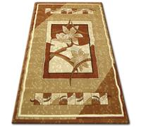 Alfombra de estabilización térmica KIWI 4703 marrón 120x170 cm