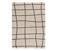 Alfombra de estilo étnico en blanco atlas, 160x230 cm - atticgo