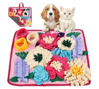 Alfombra de excavación para perros, juguete de forraje interactivo con base plegable y antideslizante, alfombra de excavación para cachorros, para lamiendo doma alimentación y olfateo
