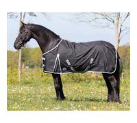 Alfombra de exterior para caballos de cuello grande QHP 300g 135 cm (Longueur totale: 185 cm)