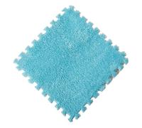 Alfombra de Felpa Suave 30 Uds., Alfombra Juego, Estera Rompecabezas entrelazada, baldosas Ejercicio, Decorativa for Suelo, tapete 30 * 30 * 1CM para Habitación