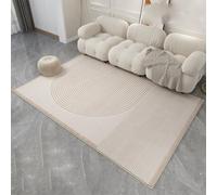 Alfombra de felpa suave, almohadilla térmica eléctrica, calentador de pies, protección contra sobrecalentamiento, control inteligente de temperatura, alfombra eléctrica de grafeno(B,140x200cm)
