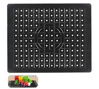 Alfombra de Fondo de Fregadero Protege Fregadero de Cocina Desmontable y Plegable Antideslizante, Alfombra de Protección en Nido de Abeja para Fregadero de Cocina, Resistente al Calor, No Tóxico, para