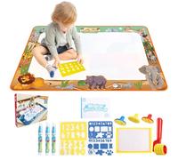 Alfombra de garabatos de agua para, alfombra de garabatos de agua para - Alfombra de acuarela 150 X 90 CM | Juego de pintura sin líos para niños, alfombra de dibujo, juguete, sin desorden, reútil