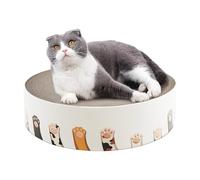 Alfombra de garra para gatos, 2 en 1 juguetes para garra, tabla de cocina, cuenco y nicho de interior, para juegos, enriquecimiento, salón, pequeño, grande, interior, pared, sofá, protector de