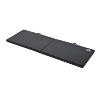 Alfombra de gimnasia yoga pilates fitness plegable portátil gran comodidad 180 x 60 x 5 cm de piel sintética