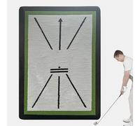 Alfombra de golf para ejercicios interiores y exteriores, estera de ejercicio de césped artificial | Golf Swing Path Feedback Mat entrenamiento, Estera de ejercicio de golf de precisión, refuerzo
