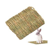 Alfombra de hierba | Alfombra de descanso trenzada, alfombra de mascar suave con de hierba natural como lugar de dormir y parque infantil para gatos, perros