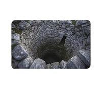 Alfombra de ilusión 3D, 19.7 x 31.5 pulgadas, opción de tamaño grande, respaldo de seguridad anticambio, cubierta de suelo con ilusiones de profundidad impresa, tapete de cocina resistente a derrames