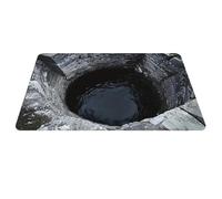 Alfombra de ilusión genérica, felpudo, antideslizante, trampa | Alfombra de ilusión óptica de diseño sin | para oficina, terraza, porche, entrada, cocina, sala de estar, dormitorio, sala de juegos