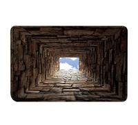 Alfombra De Ilusión Óptica 3D - Divertido Felpudo Antideslizante De Entrada Exterior 80x50cm | Posavasos Ilusión Óptica Sin Estancia | Arte De Suelo Realista En 3D Para Casa, Dormitorio