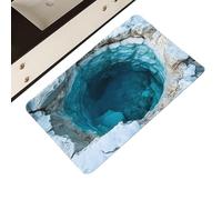 Alfombra de ilusiones - Alfombrilla absorbente antideslizante | Cascada de ilusión óptica agujero - para decoración del hogar, salón, baño, cocina, entrada, hotel, habitación de estudiantes, interior