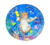 Alfombra de juego de agua sensorial para gatos, alfombra de agua sensorial para gatos, juguetes teaser para gatitos, juguetes para interiores aburridos, alfombra de juego para gatos, juguetes