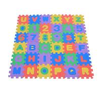 Alfombra de Juego de Espuma EVA Suave para Bebés y Niños, Alfombra de Aprendizaje de Números y Letras, Duradera y Segura, para Niños, Color Aleatorio