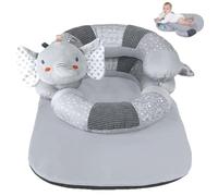 Alfombra de Juego para bebé Boca Abajo, Almohada Desmontable para Tiempo Boca Abajo, cojín Extra, Fundas Lavables a máquina para Almohada de bebé de 0 a 24 Meses