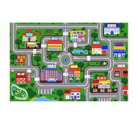 Alfombra de Juego para Bebés | Alfombra Interactiva Infantil para Suelo - Educativa Plegable Antideslizante para Actividades y Gateo de Niños para Interior y Exterior